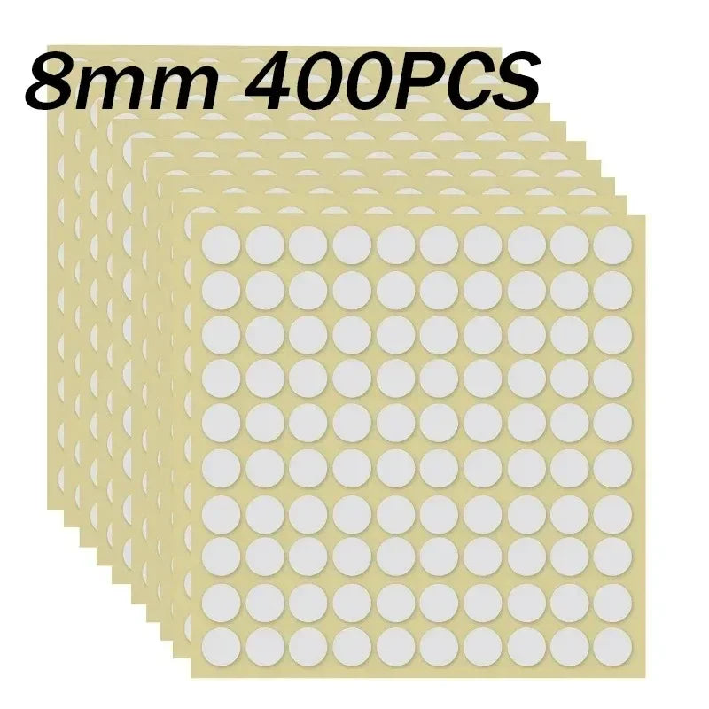 Candle Wick Adhesive Dots – Double-Sided Stickers for Candle Making Candle Making Supplies Peaceful Pleasures Health and Wellness
