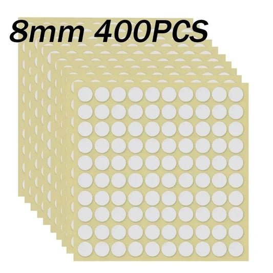 Candle Wick Adhesive Dots – Double-Sided Stickers for Candle Making Candle Making Supplies Peaceful Pleasures Health and Wellness