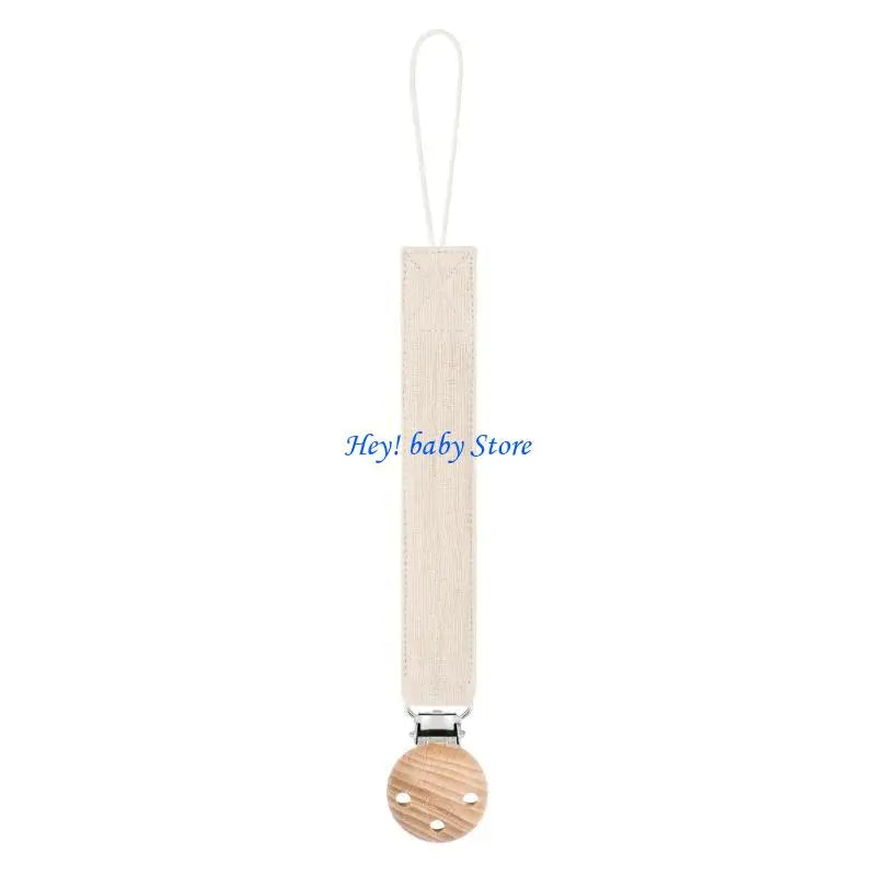 Baby Pacifier Clip Cotton Rope Teether Soother – 25 Colors