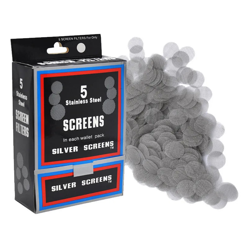 Stainless Steel Hookah Screens 20mm | 100/500pcs Pipe Filters
