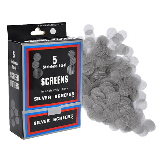 Stainless Steel Hookah Screens 20mm | 100/500pcs Pipe Filters