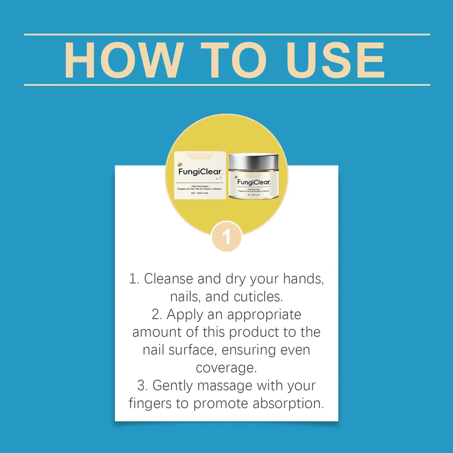 Nail Care Moisturizing Cream – Shiny Hands & Feet Nails