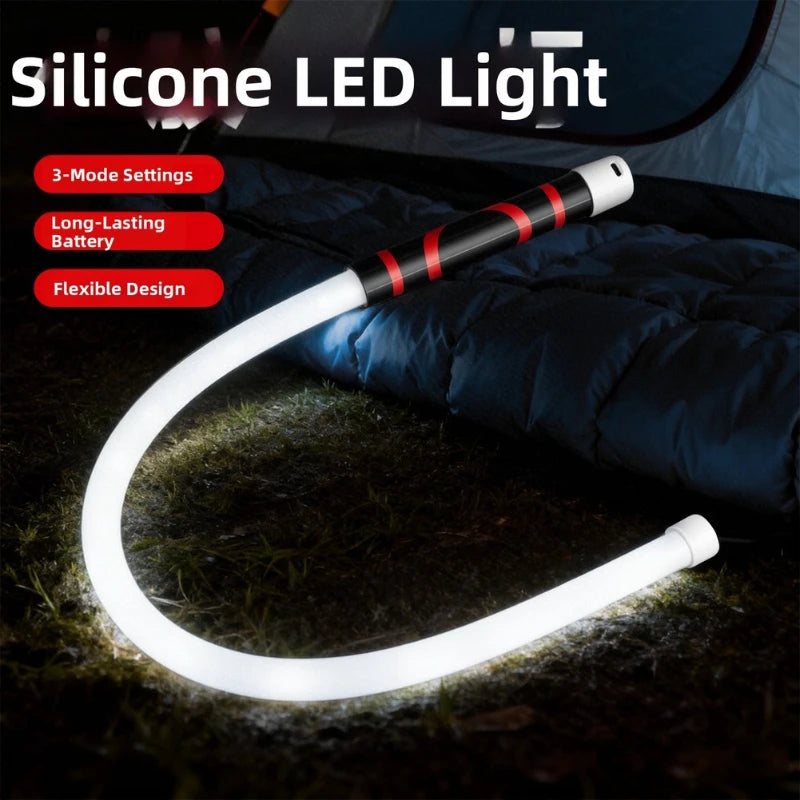 Flexible LED Work Light – Bendable Rechargeable Flashlight 76cm LED Work Light Peaceful Pleasures Health and Wellness