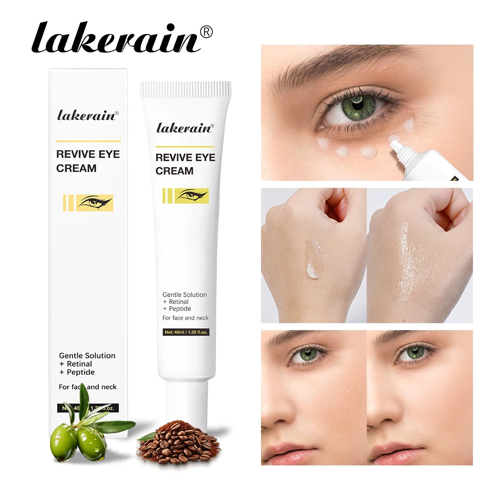 Lakerain Eye Cream Minimize Puffiness Nourishes Enhances Hydration Moisturizes Skin Reduce Dark Circles Eye Care Cream Peaceful Pleasures Health and Wellness
