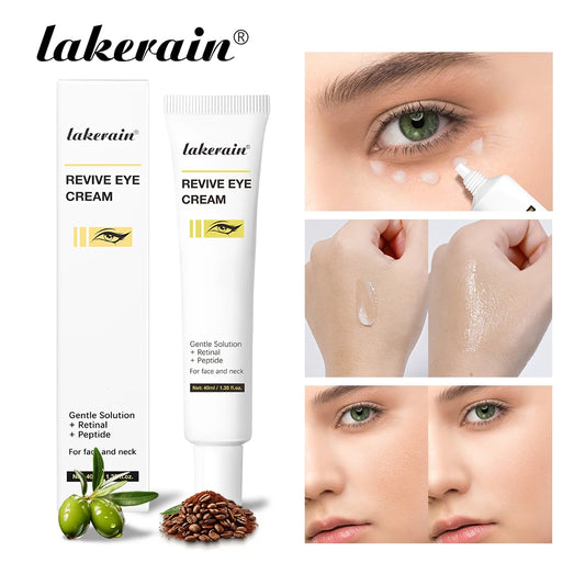 Lakerain Eye Cream Minimize Puffiness Nourishes Enhances Hydration Moisturizes Skin Reduce Dark Circles Eye Care Cream Peaceful Pleasures Health and Wellness