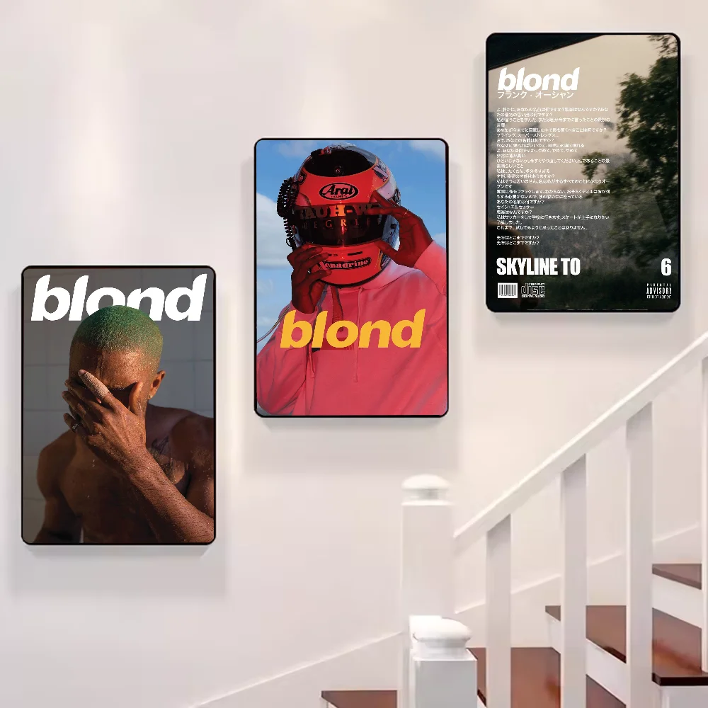 A-Frank_Ocean Poster HD art sticky wall waterproof home living room bedroom bar aesthetic decoration Peaceful Pleasures Health and Wellness