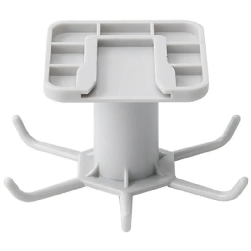 Under-Cabinet Utensil Hanger – 6 Rotating Hooks, No Drill