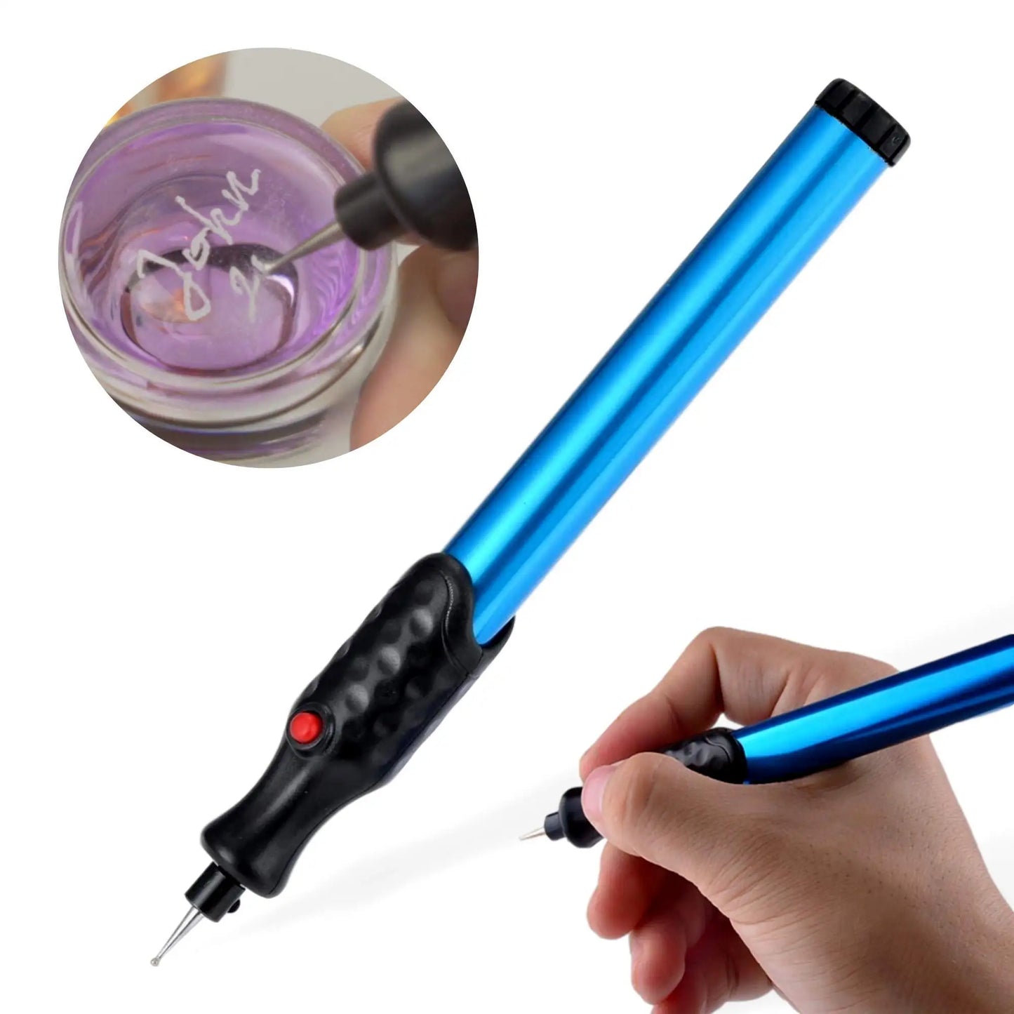 Electric Micro Engraver Pen Carve Engraving Tool Cordless Precision