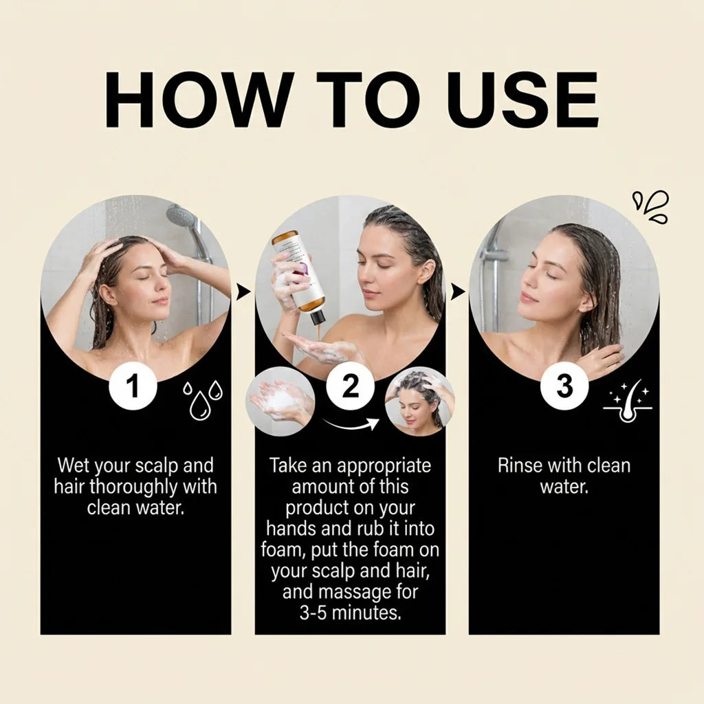 Onion & Cassia Shampoo – Strengthen, Repair & Add Shine 200ml