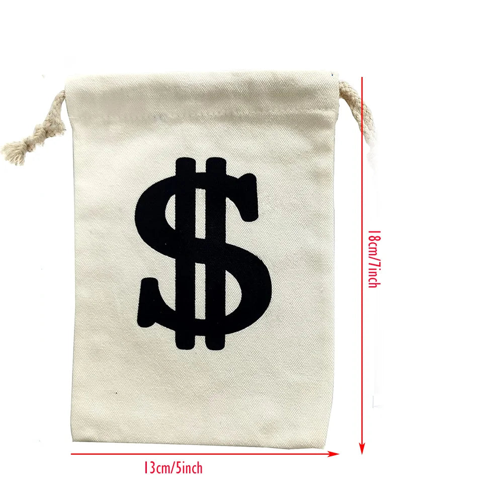 Money Bag Costume Dollar Sign Sack – Cosplay & Party Prop