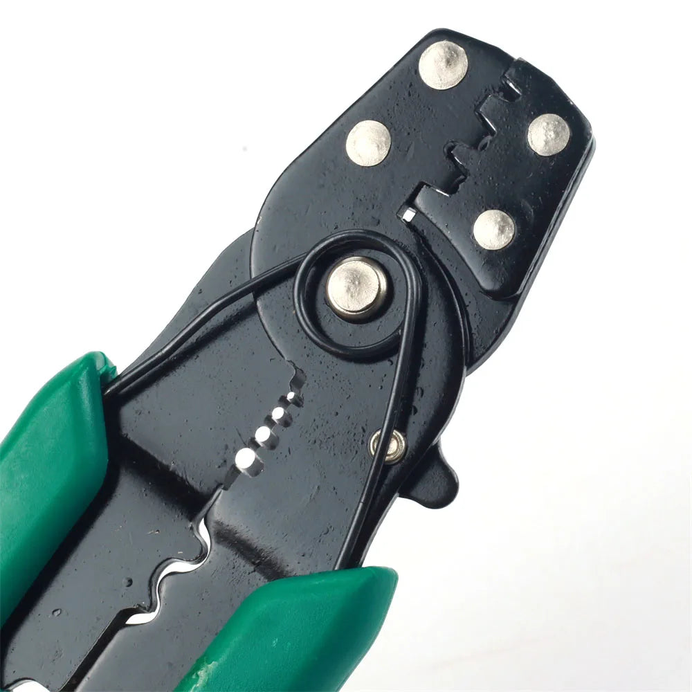 4-in-1 Crimping Pliers | Wire Stripper Cutter & Terminal Kit Peaceful Pleasures Health and Wellness