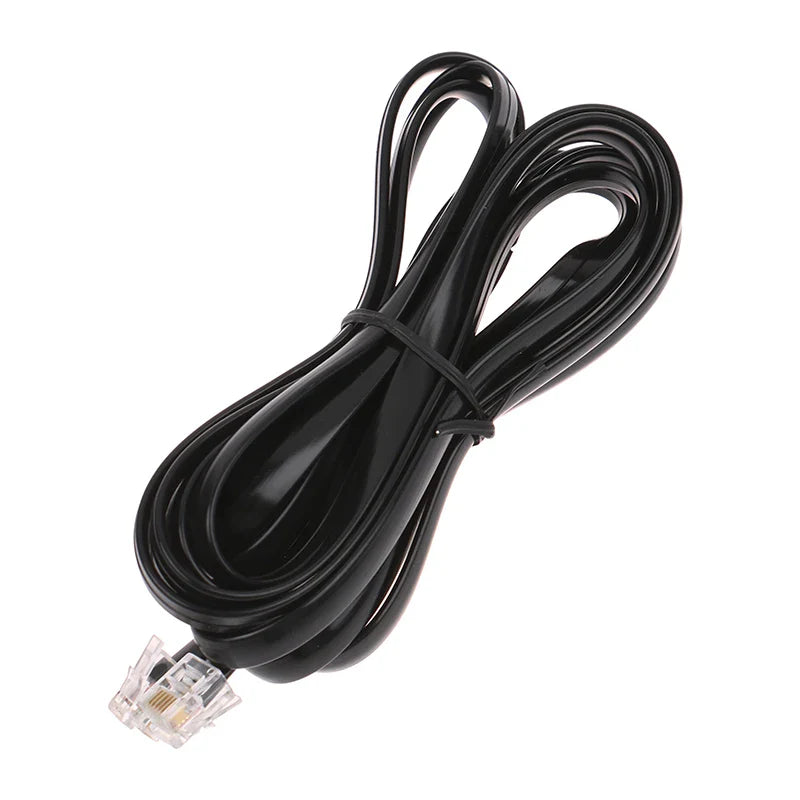 RJ12 6P6C ST-4 Autoguide Cable for iOptron IEQ30 IEQ45 | 0.5–5m