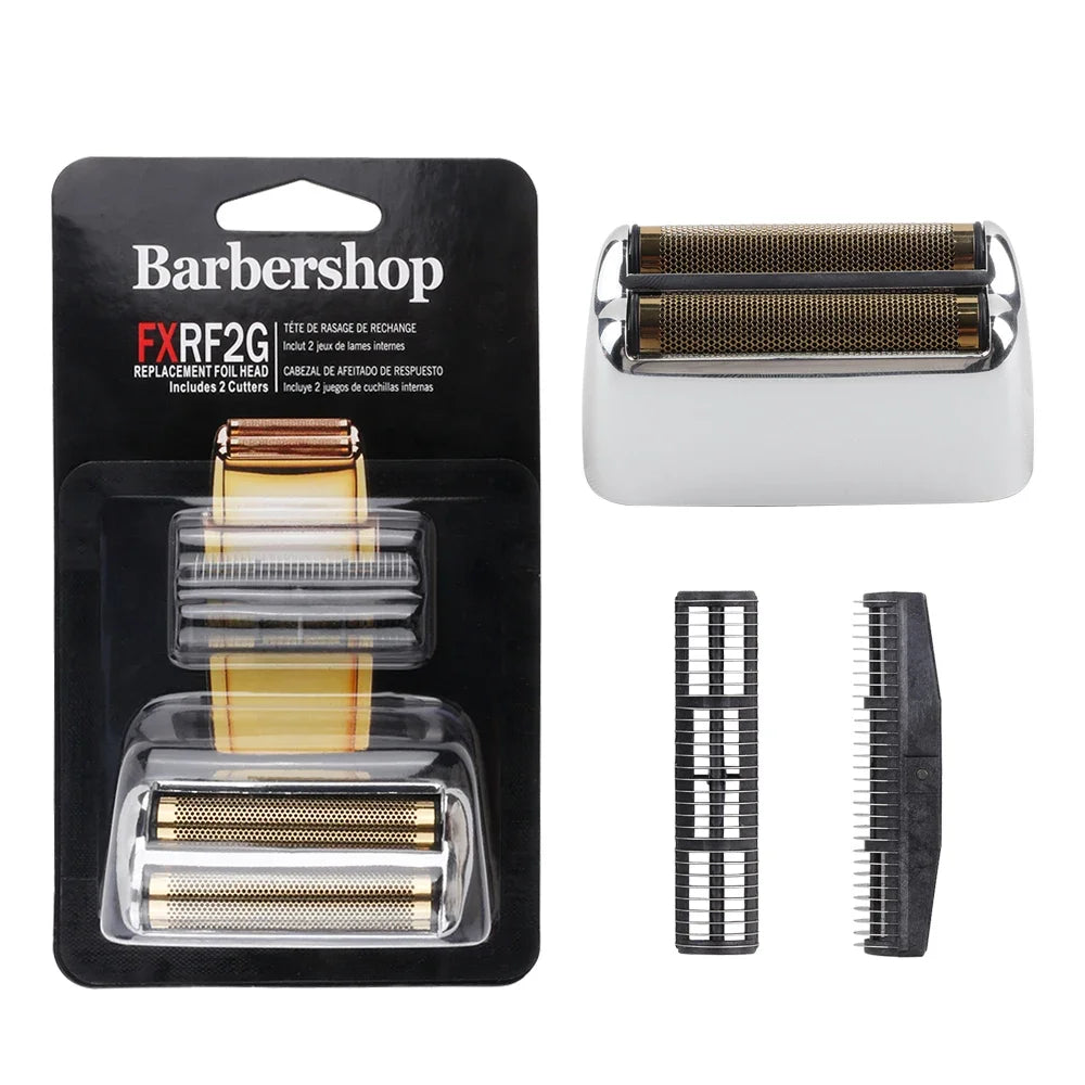 FXRF2 Professional Barber Shaver Double Replacement Foil And Blade Set For Babyliss Cordless Foil Shaver FXFS2 Peaceful Pleasures Health and Wellness