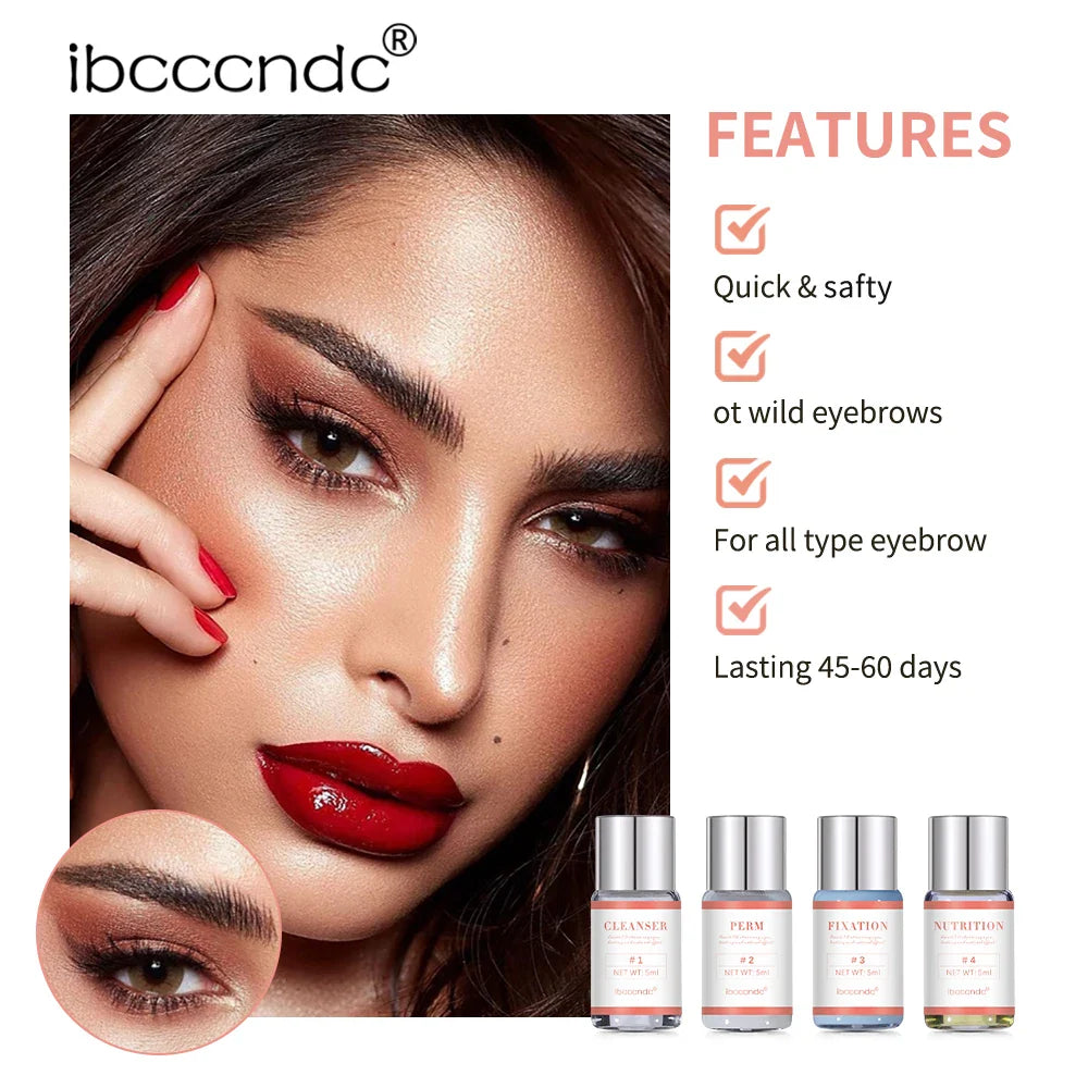 ibcccndc Brow Lamination Kit – DIY Eyebrow Lift & Shaping Set
