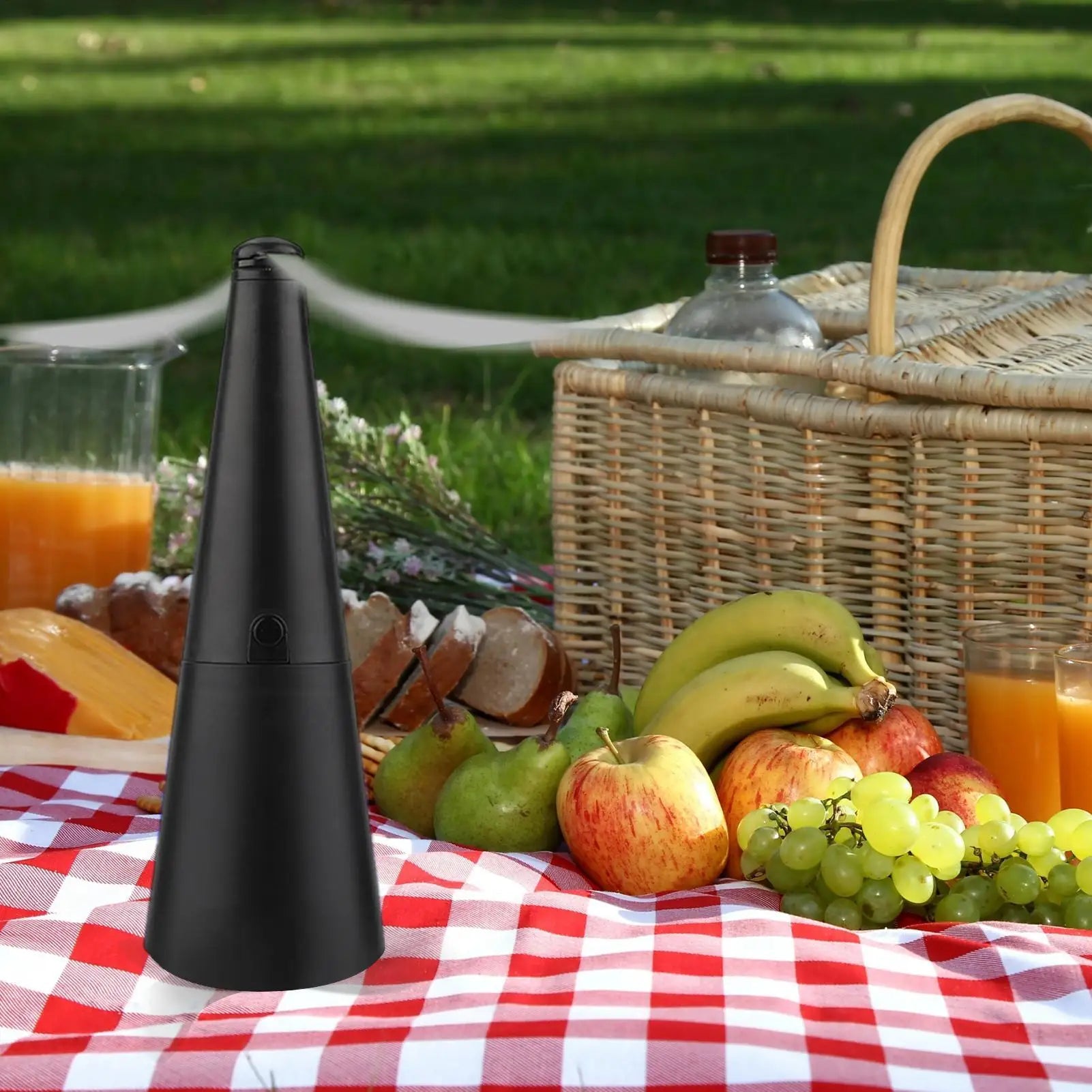 Automatic Mosquito Repellent Fan Fly Swatter Fan Portable Rechargeable Table Fly Fans Outdoor Kitchen Fly Repellent Fan Peaceful Pleasures Health and Wellness