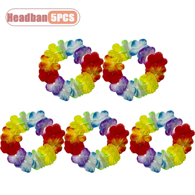 Faux Flower Headband & Wristband Set | Floral Crown Corsage