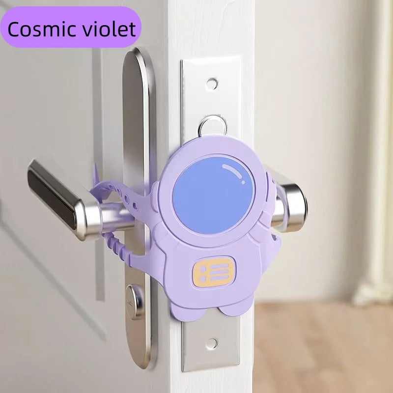 Prevent Door From Slamming Door Silencer Door Latch Cover Quiet Close Pads To Reduce Slamming Noise for Baby Nursery Cushion New Peaceful Pleasures Health and Wellness Purple-1PC