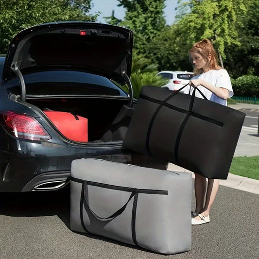 2-Pack Extra Large Heavy Duty Moving Bags with Handles & Zippers Moving Storage Bags Peaceful Pleasures Health and Wellness