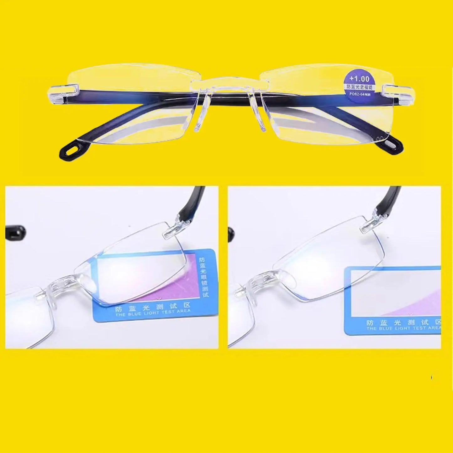 Auto Focus Blue Light Blocking Glasses | Anti-Glare Eyewear Blue Light Glasses Peaceful Pleasures Health and Wellness