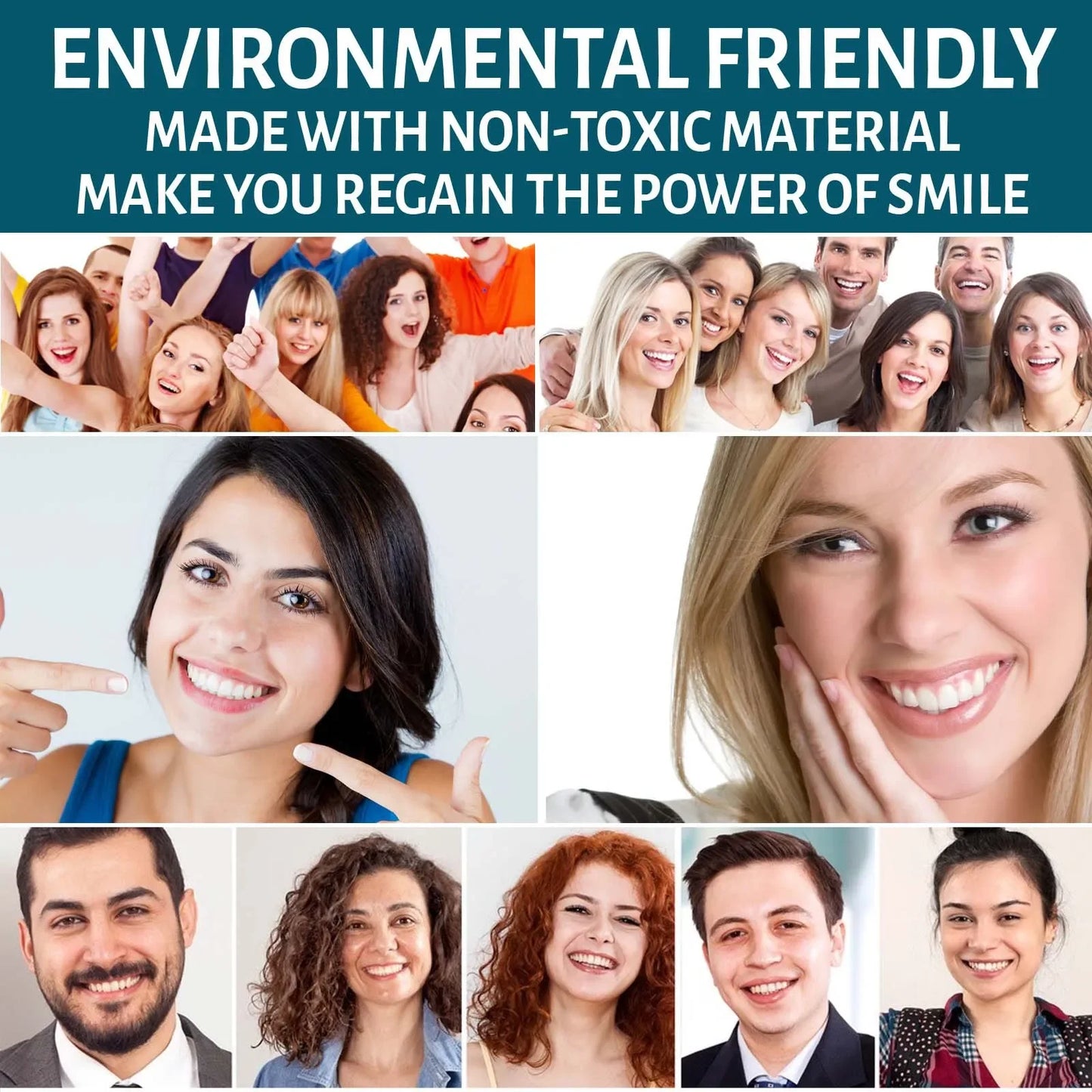 EELHOE Snap-On Veneers – Temporary Tooth Cover for an Instant Smile Peaceful Pleasures Health and Wellness