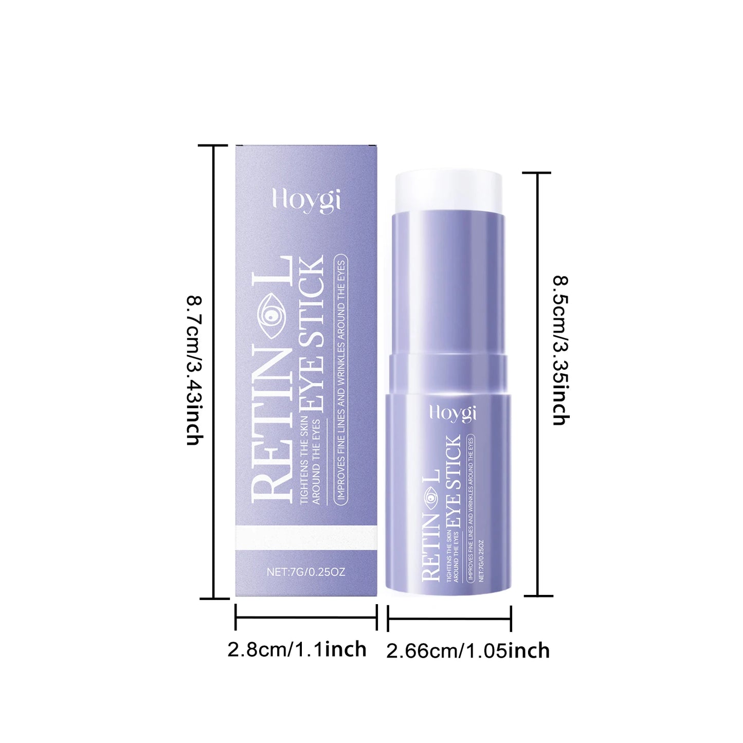 Retinol Eye Cream Stick – Dark Circles, Puffiness & Wrinkles