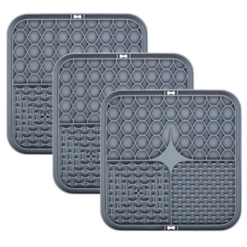 Silicone Slow Feeder Lick Mat for Dogs & Cats | Food Grade