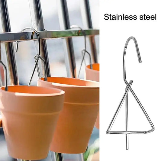 Plant Hanger Home Garden Planter Basket Hooks For Indoor Macrame Flower Pots Hanging Holder Outdoor Balcony Decoration Hook Peaceful Pleasures Health and Wellness