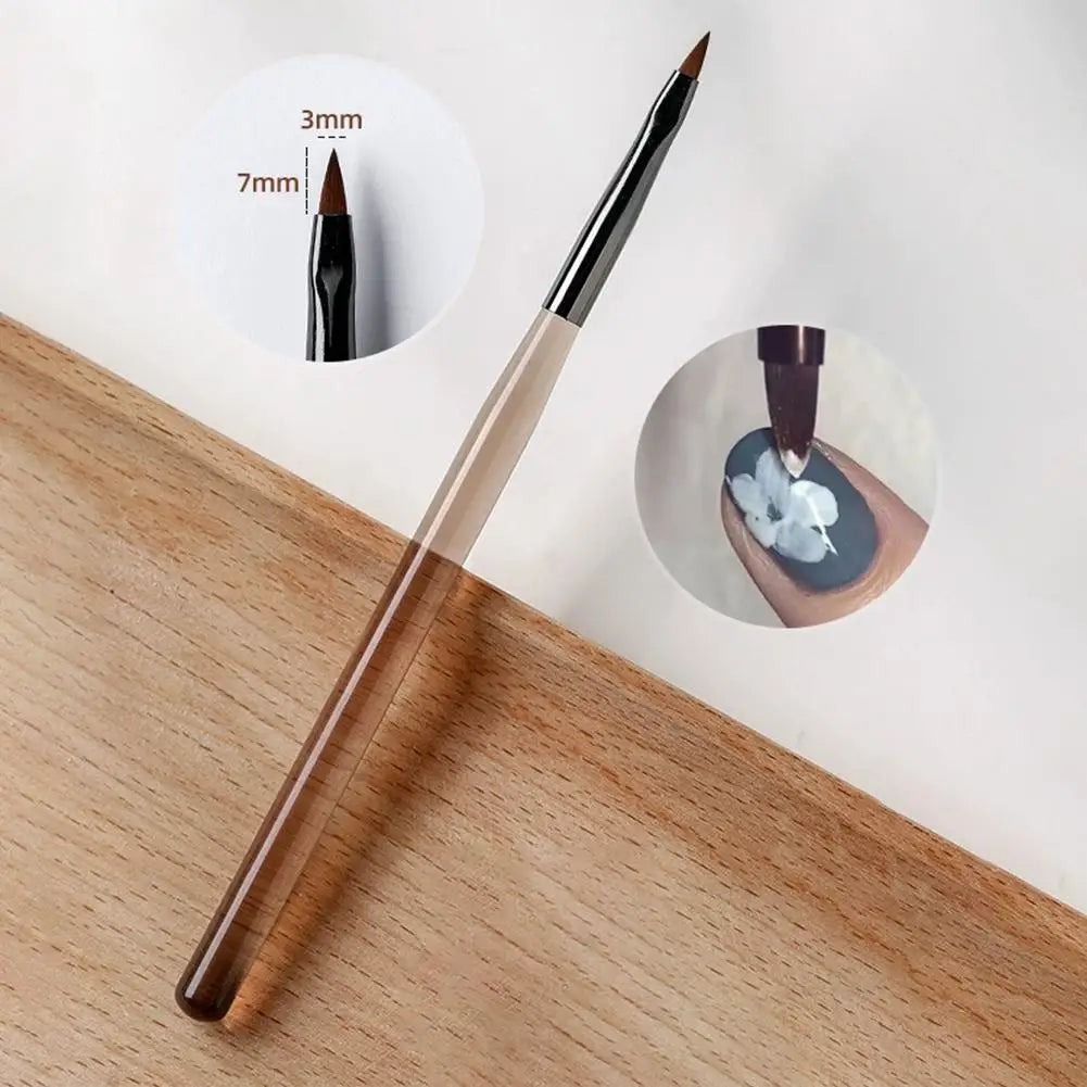 Nail Art Brush Set – Fine Detail, Acrylic & UV Gel Brushes