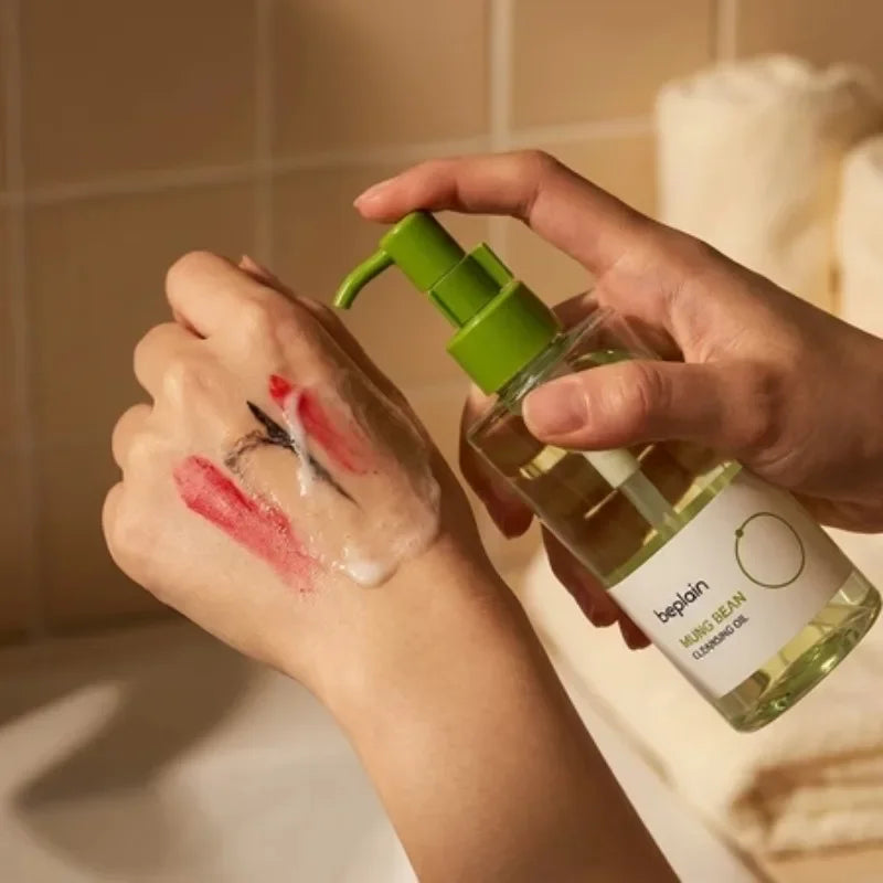 Mung Bean pH-Balanced Foam & Blackhead Cleansing Oil Set Peaceful Pleasures Health and Wellness