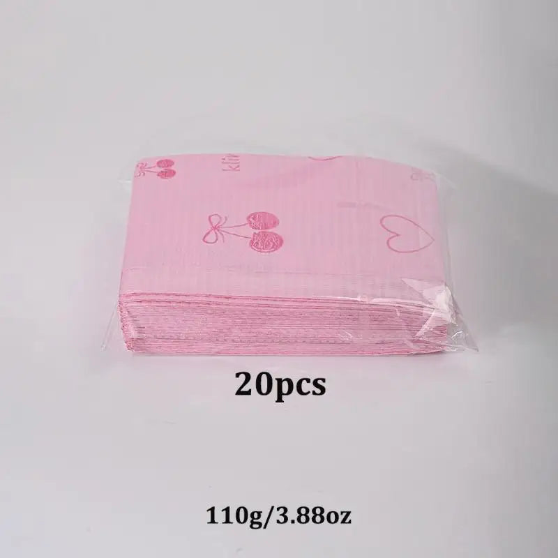 20/50/125pcs Disposable Table Mat Nail Art Waterproof Nail Paper Towels Clean Pads Protection Manicure Napkins Peaceful Pleasures Health and Wellness 20PCS