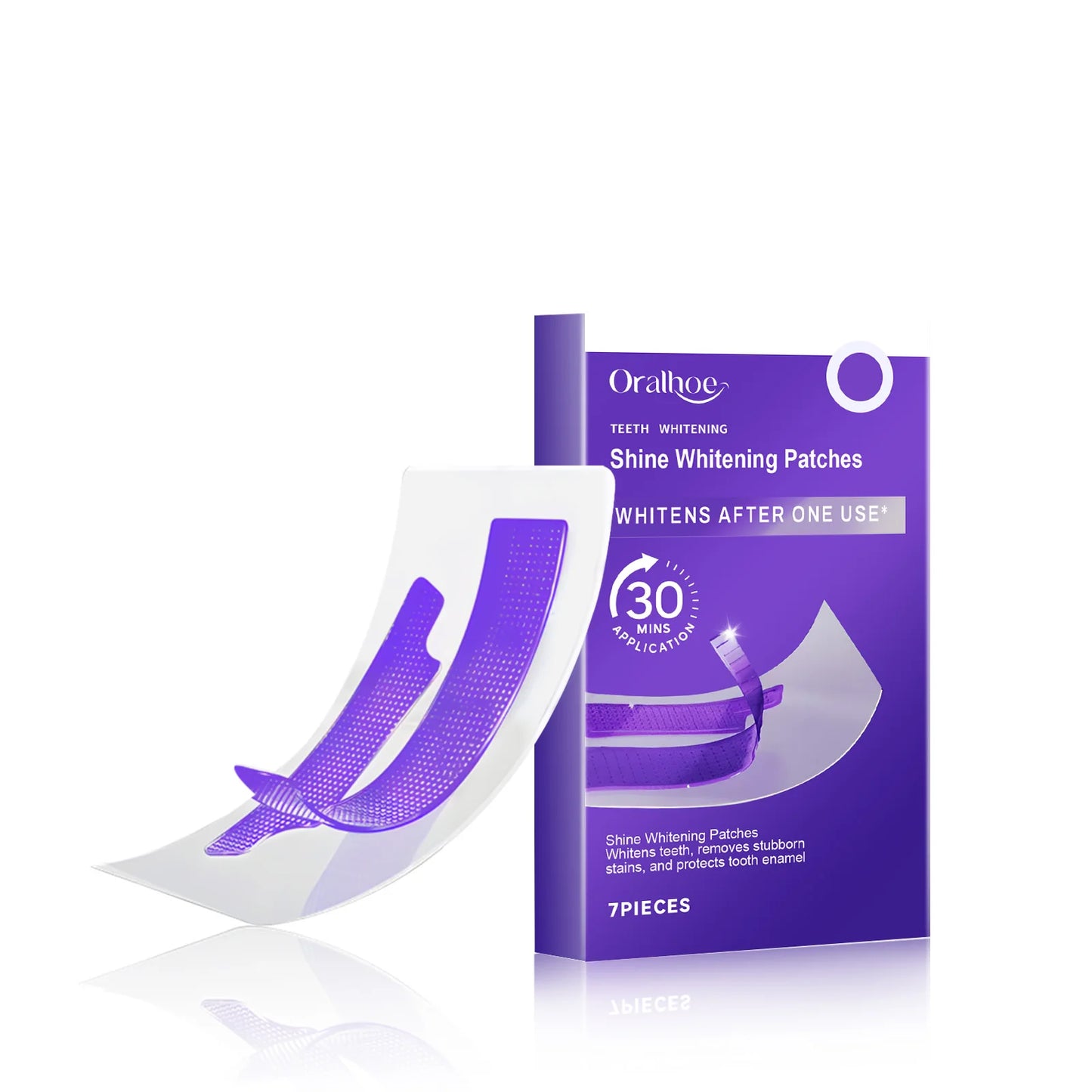 Purple Teeth Brightening Strips – Colour Correcting Oral Care
