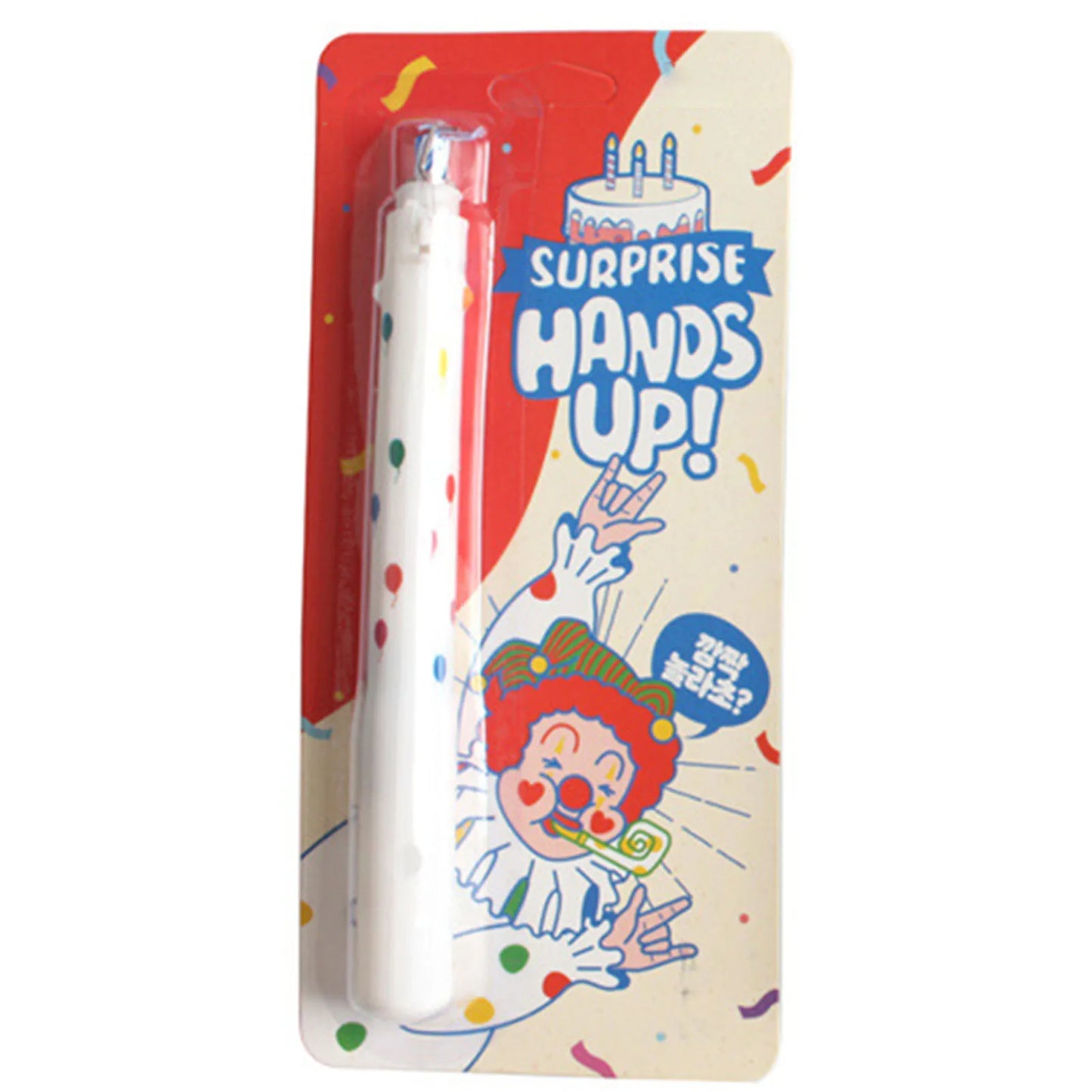 Clown Banner Birthday Candle Circus Carnival Clown Cake Cupcake Candle Home Party Birthday Cake Decoration Peaceful Pleasures Health and Wellness Congrats