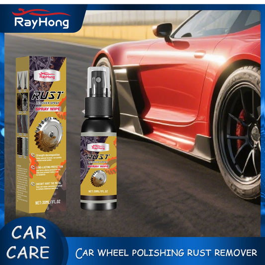 Rayhong 30ml Metal Rust Remover Spray | Car Hub Polish & Protect