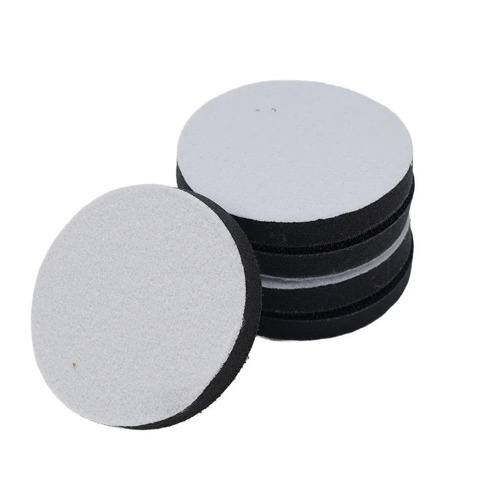 5-Pack Hook & Loop Sponge Interface Buffer Pads 50mm & 75mm
