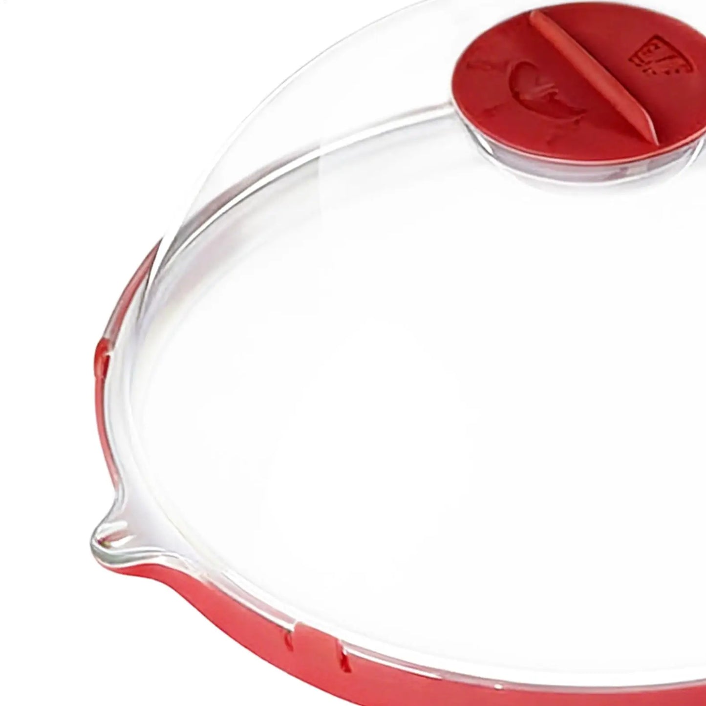 Reusable Microwave Splash Guard Cover with Steam Vent & Handle