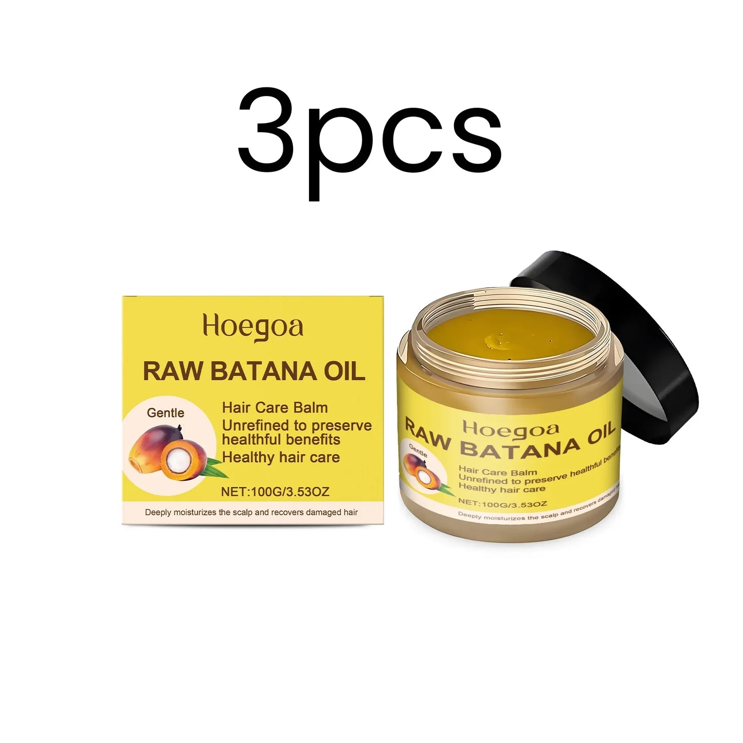 Hoegoa Batana Oil Hair Balm – Moisturizing Repair Serum 100g