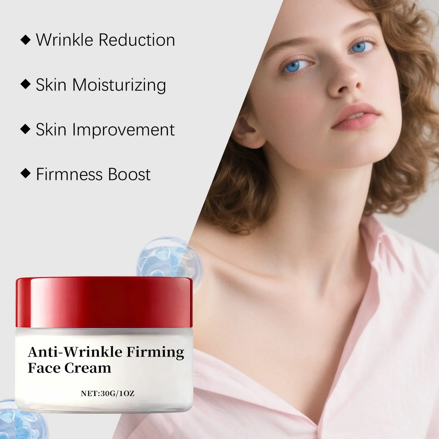 Collagen & Hyaluronic Acid Firming Face Cream | Moisturizer