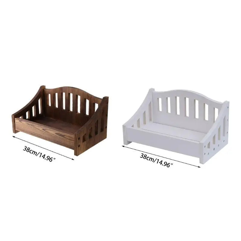 Newborn Baby Photography Posing Chair | Linen Photo Prop