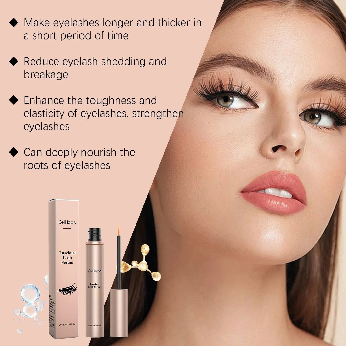 Eelhope Eyelash Growth Serum – Fuller, Longer & Thicker Lashes