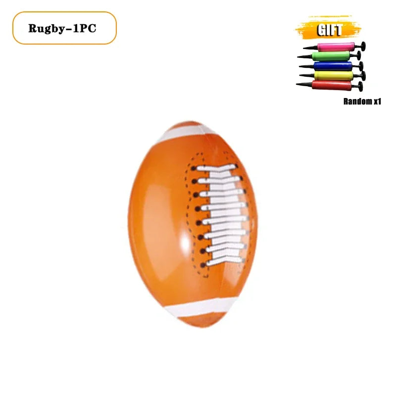 Inflatable Sports Balls Set – Football Basketball Baseball Party