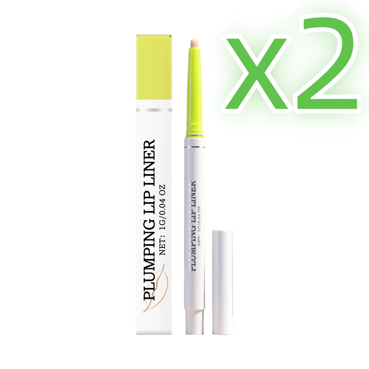 Plumping Lip Liners Pencil Freedom Define Lip Lasting Pigment Waterproof Lightweight Natural Daily Use Makeup Matte Lipliner Pen Peaceful Pleasures Health and Wellness 1pc Boxed x2