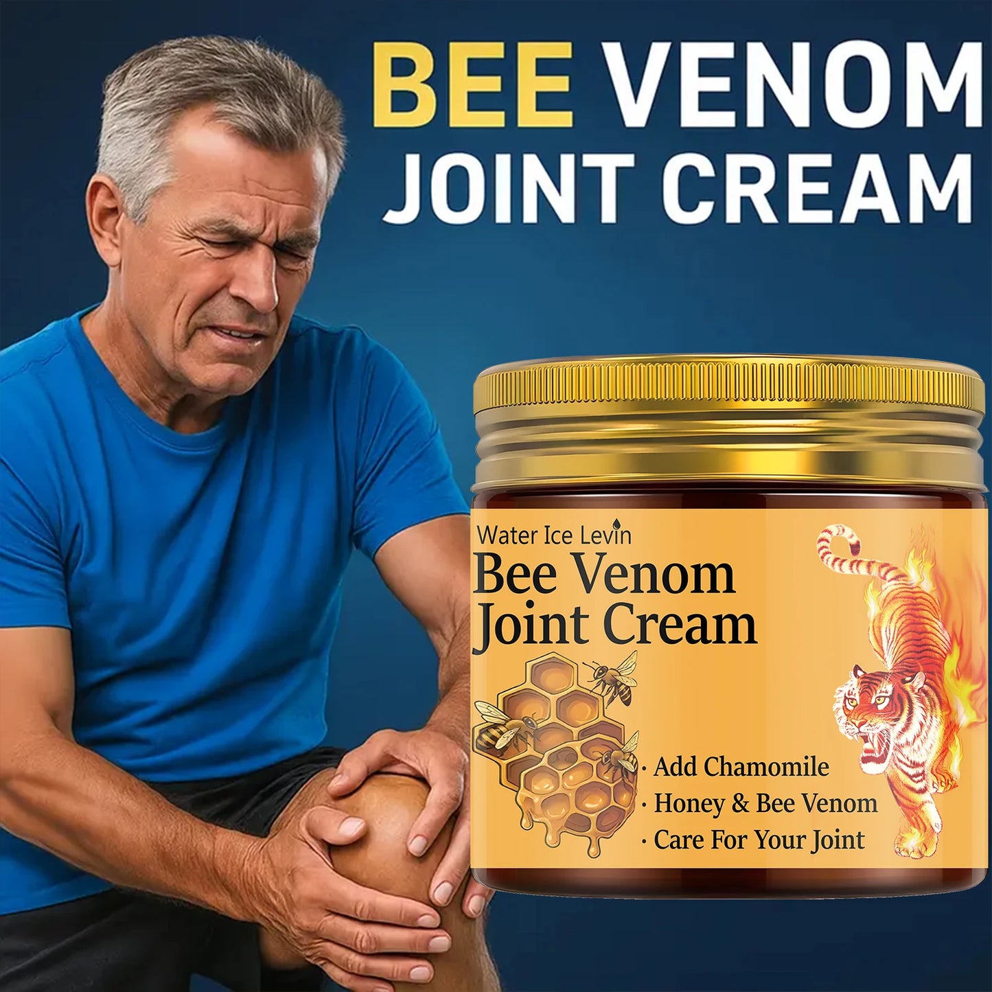 Bee Venom Body Cream with Chamomile & Honey | Moisturizing Firming Moisturizing Body Cream Peaceful Pleasures Health and Wellness