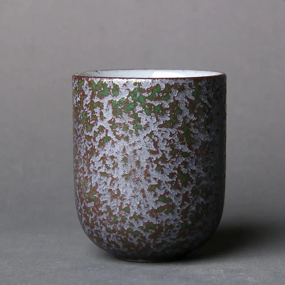 120ml Kiln-Change Porcelain Tea Cup | Handmade Ceramic Mug