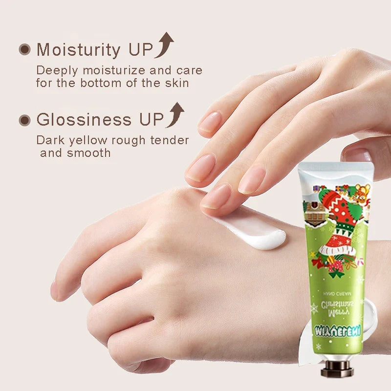 10-Piece Christmas Hand Cream Gift Set – All Skin Types