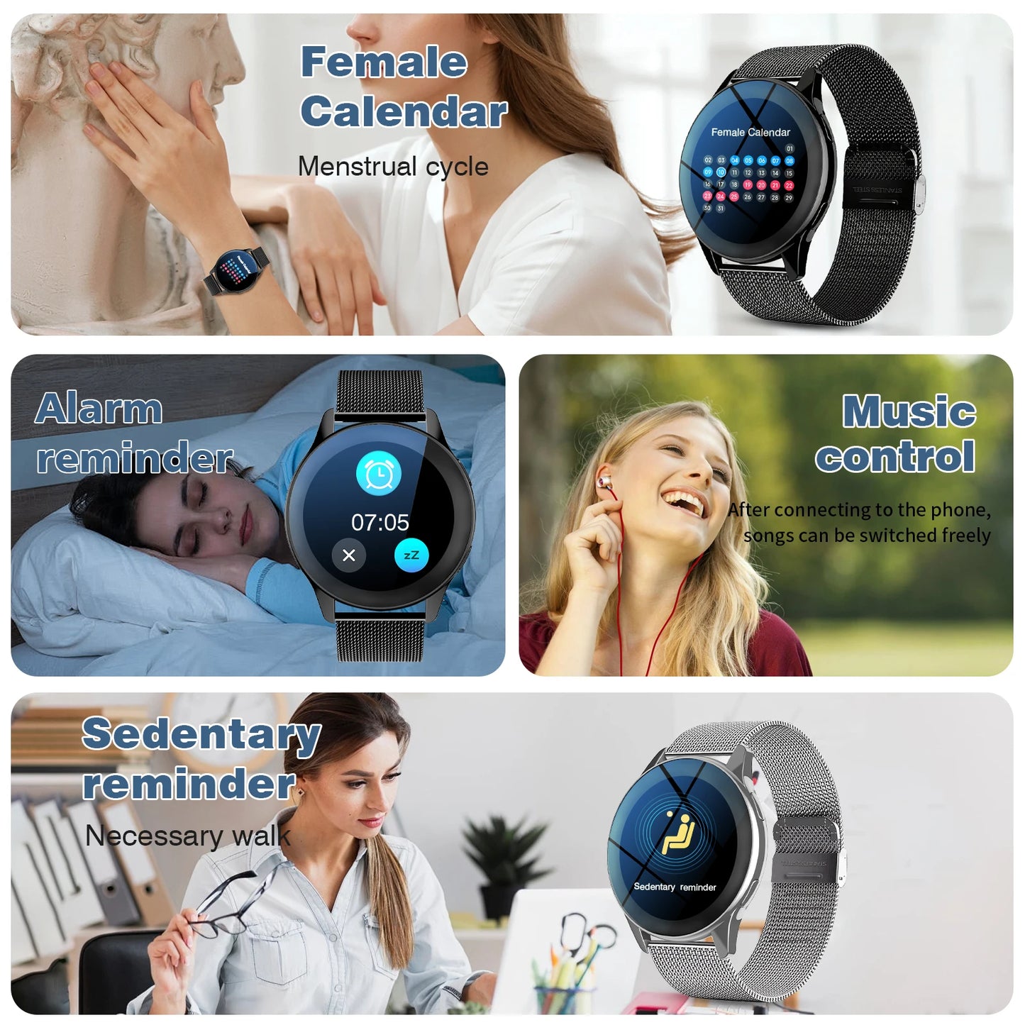 LOMAXFR T2 Pro 1.28" Smart Watch – Calls, Alerts & Dual Straps
