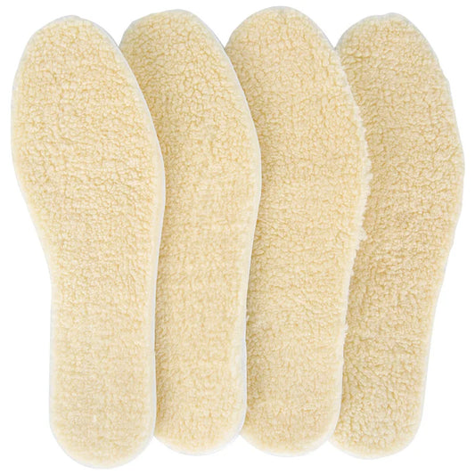 Adjustable Warm Insoles with Fleece and Thickened Lambskin Comfortable Cashmere and Cotton Insoles Snow Boots Peaceful Pleasures Health and Wellness
