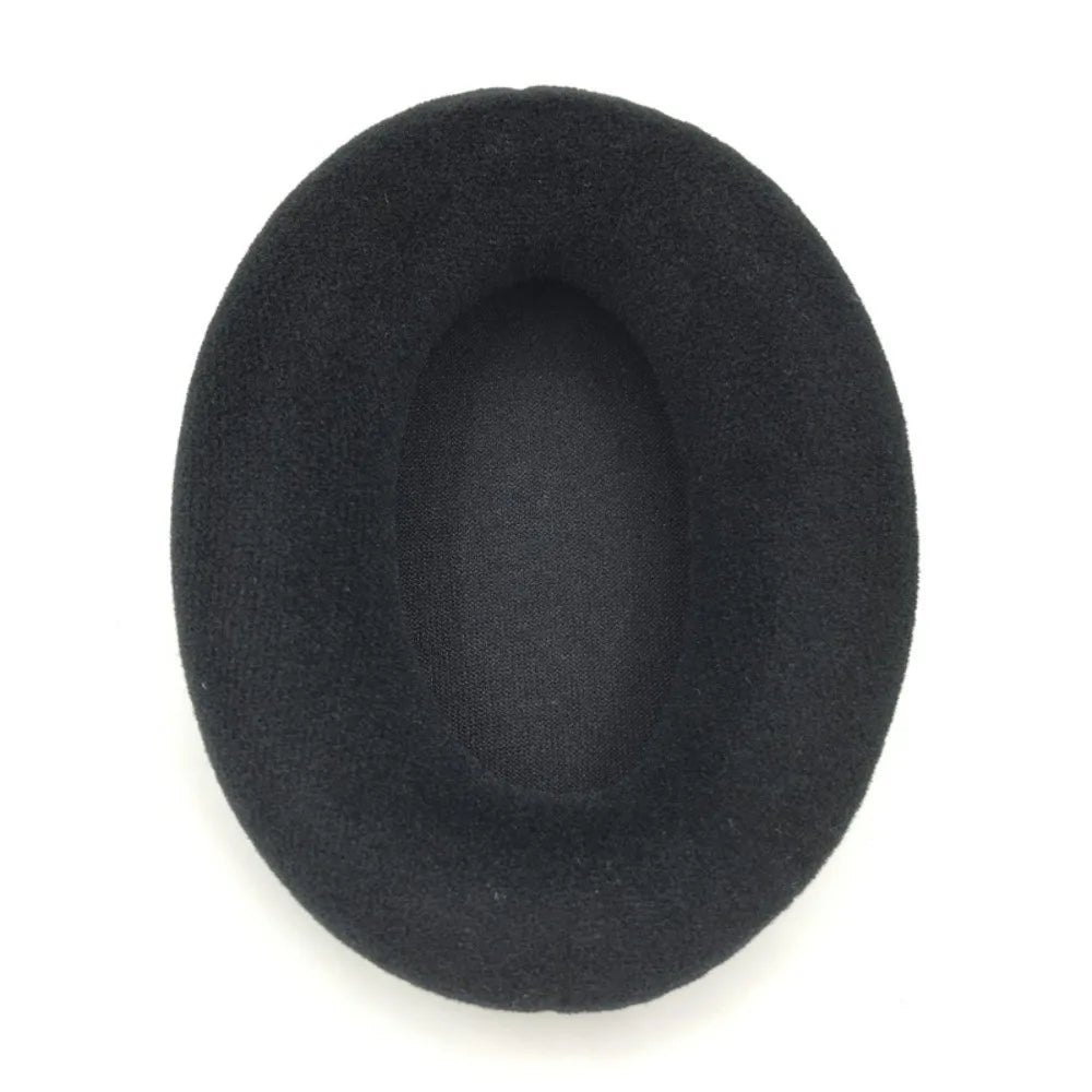 Sponge Protein Headset Foam Replacement Soft Breathable Ear Pads Replacement Easy To Install Headset Foam Cushion Peaceful Pleasures Health and Wellness black-Plush