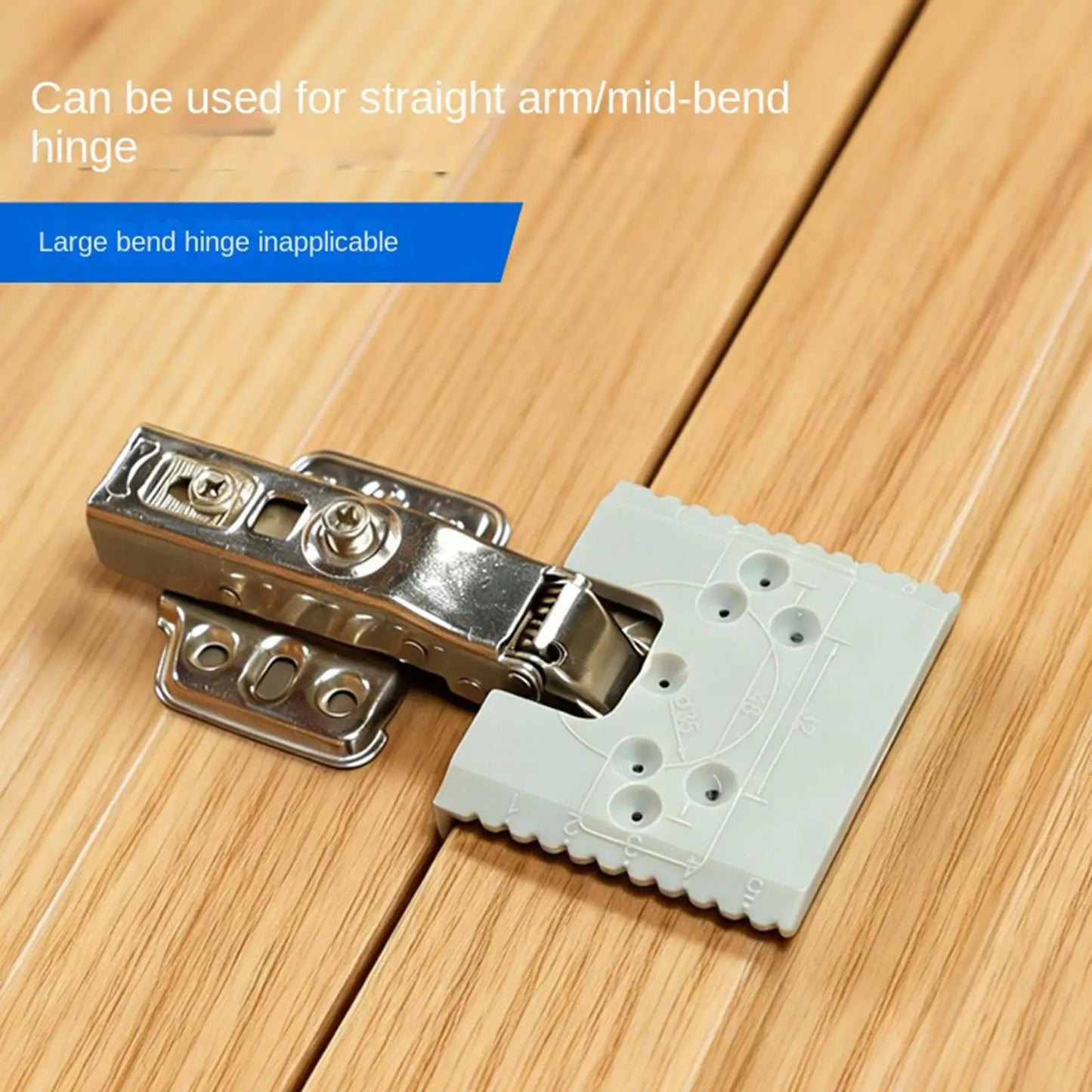 Magnetic Door Hinge Jig – Cabinet Alignment Drilling Tool