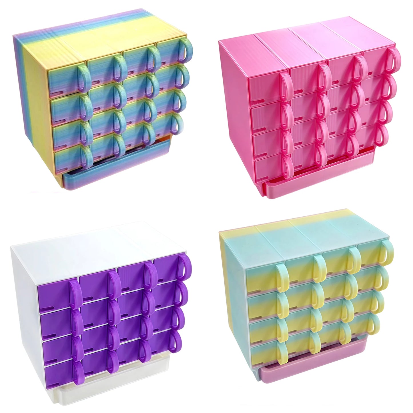 16 Grid Beads & Drills Storage & Line-Up Tool with Trays Functional Drill Tool Trays Large Capacity Diamond Art Accessories Peaceful Pleasures Health and Wellness