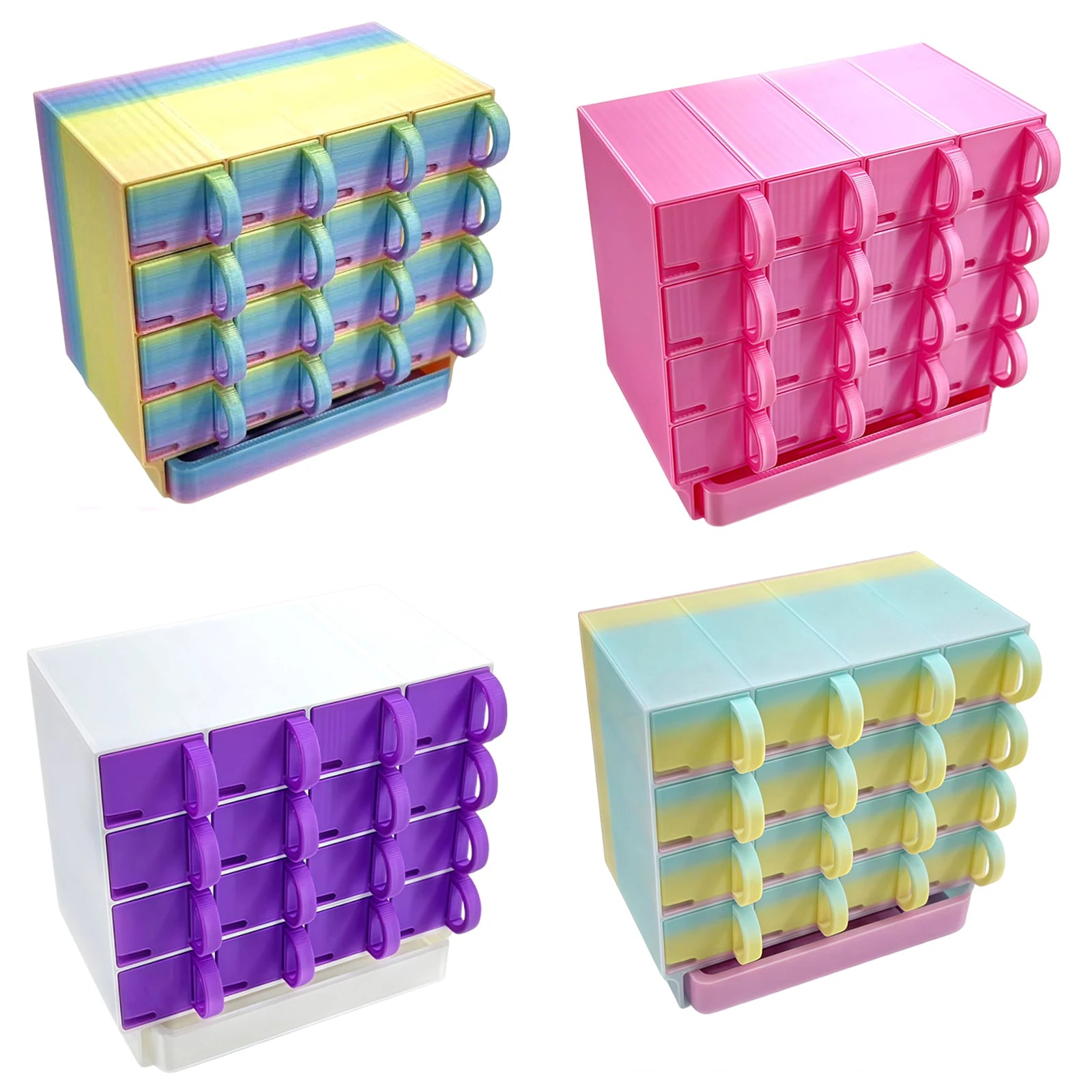 16 Grid Beads & Drills Storage & Line-Up Tool with Trays Functional Drill Tool Trays Large Capacity Diamond Art Accessories Peaceful Pleasures Health and Wellness